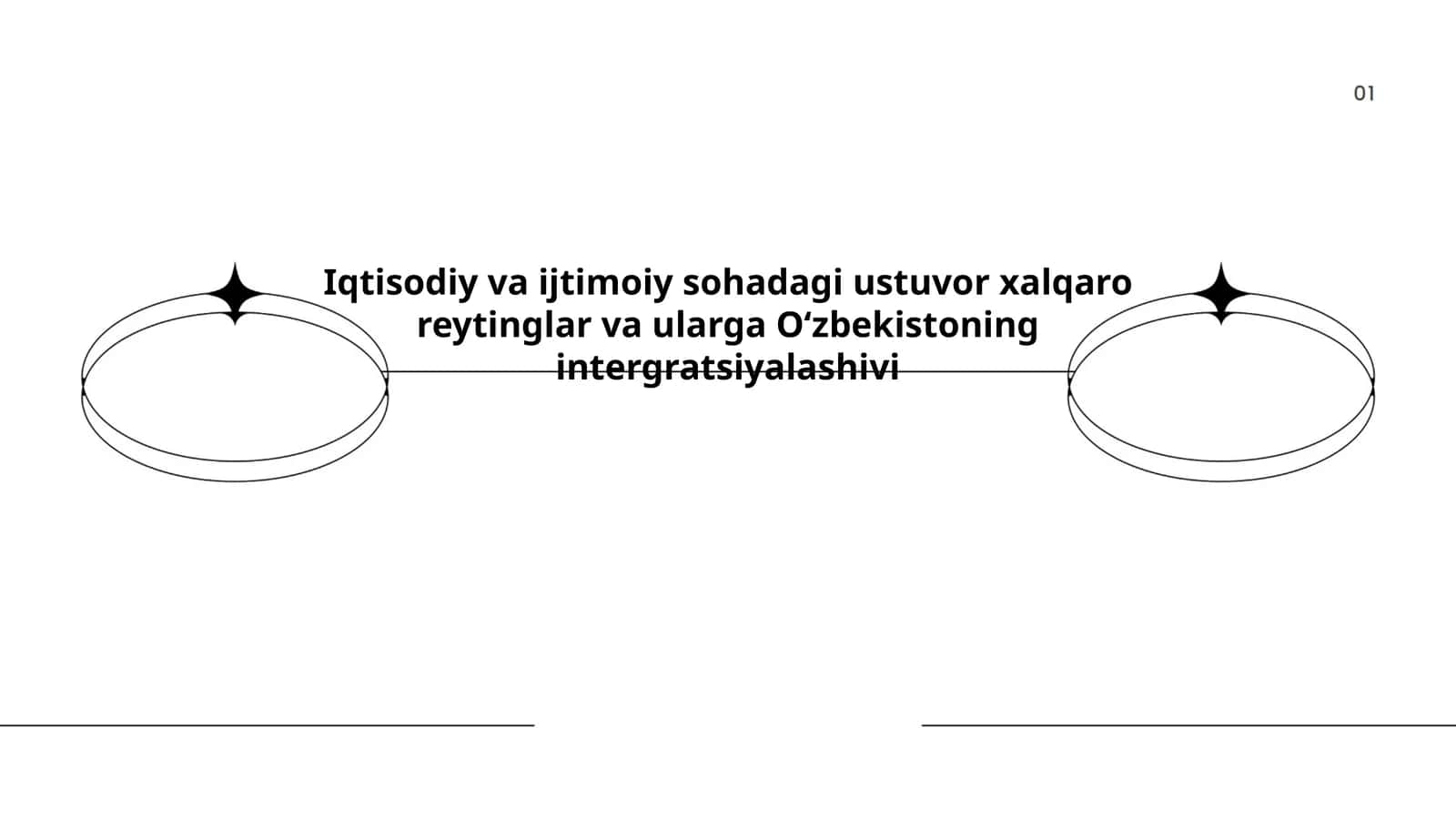Iqtisodiy va ijtimoiy sohadagi ustuvor xalqaro reytinglar va ularga Oʻzbekistoning intergratsiyalashivi