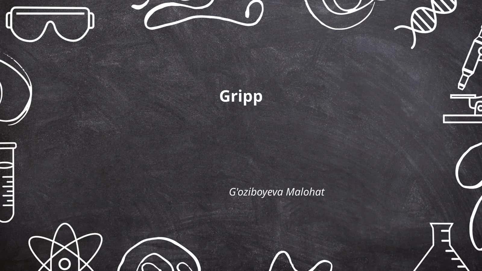 Grippning simptomlari