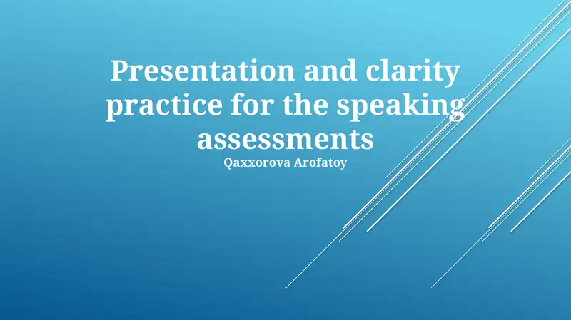 Practice techniques to improve presentation clarity and engage the audience effectively. Focus on handling Q&A, mastering visual aids, and structuring arguments for better impact