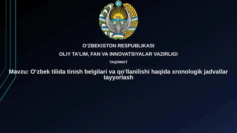 Punctuatsiya belgilarining paydo boʻlishi va rivojlanish davrlari