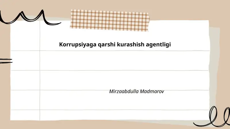 Korrupsiyaga qarshi kurashish agentligi
