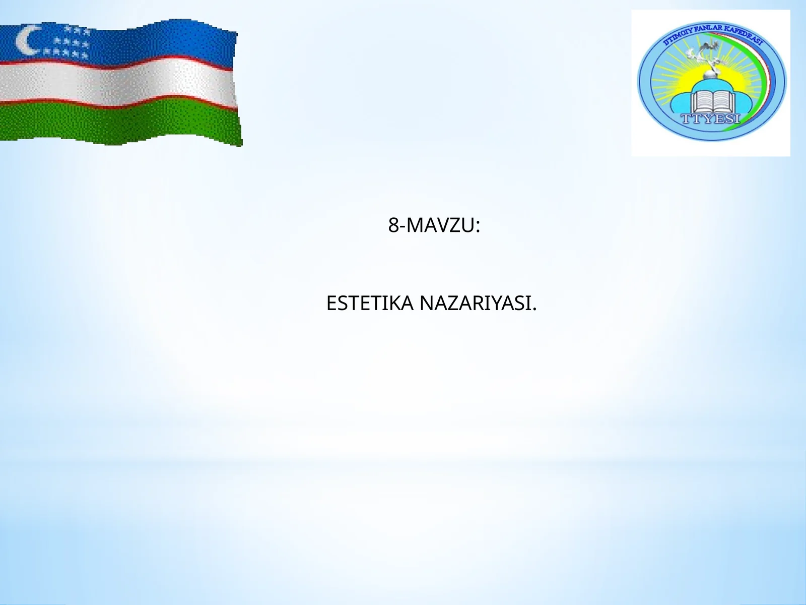 ESTETIKA NAZARIYASI