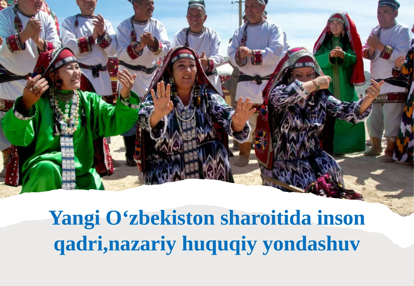 Yangi O‘zbekiston sharoitida inson qadri, nazariy huquqiy yondashuv