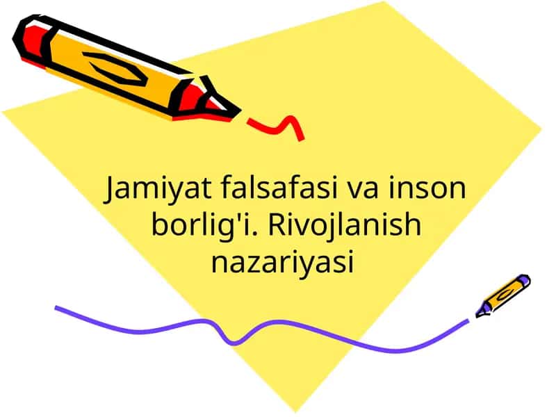 Inson va jamiyat nazariyasi