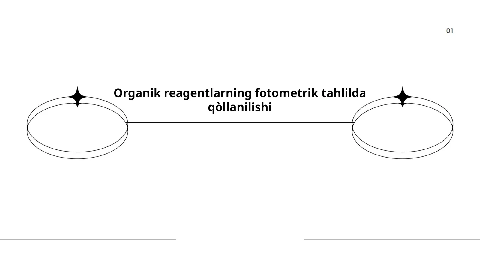 Organik reagentlarning fotometrik tahlilda qòllanilishi