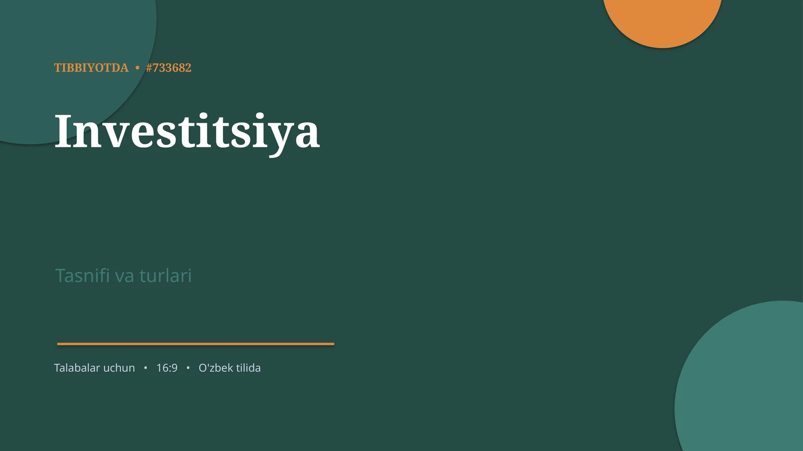 Investitsiya