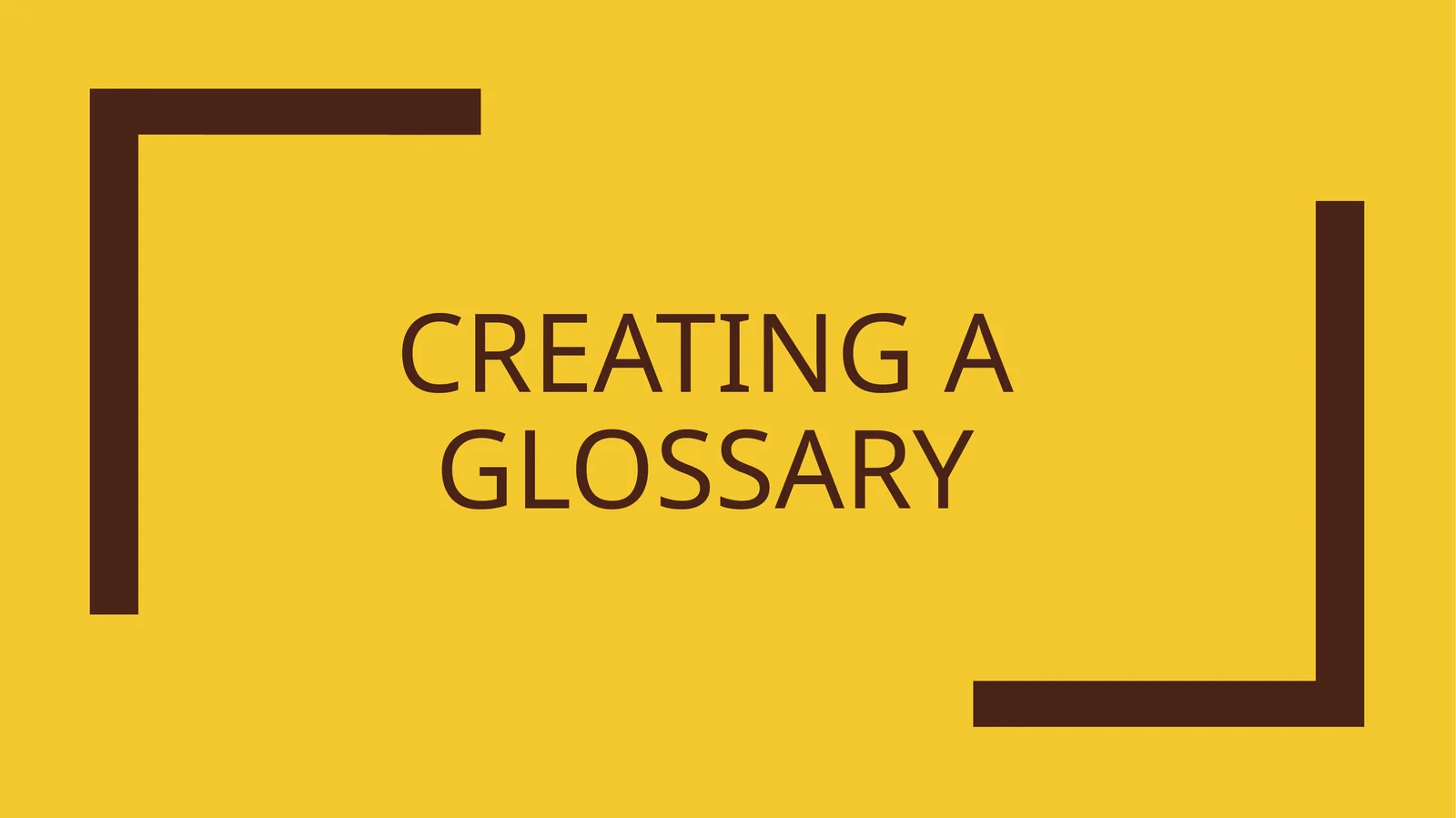 Glossary of Post-colonial Literature