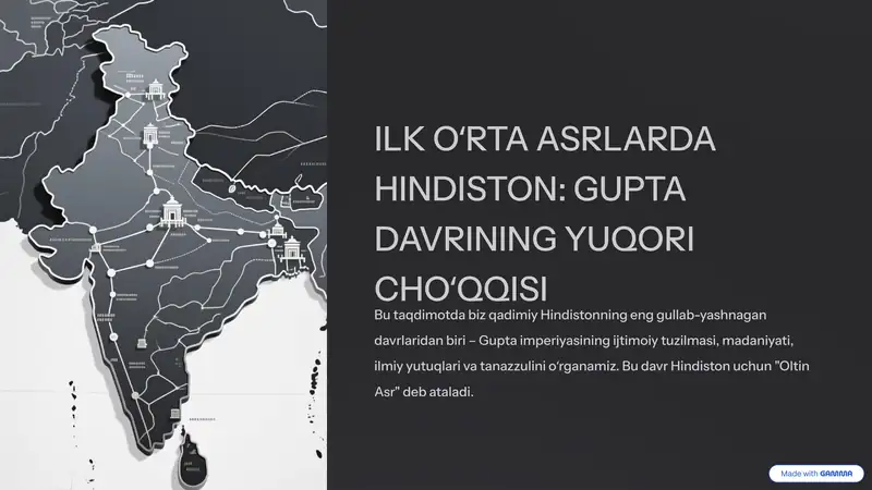 ilk oʻrta asrlarda Hindiston