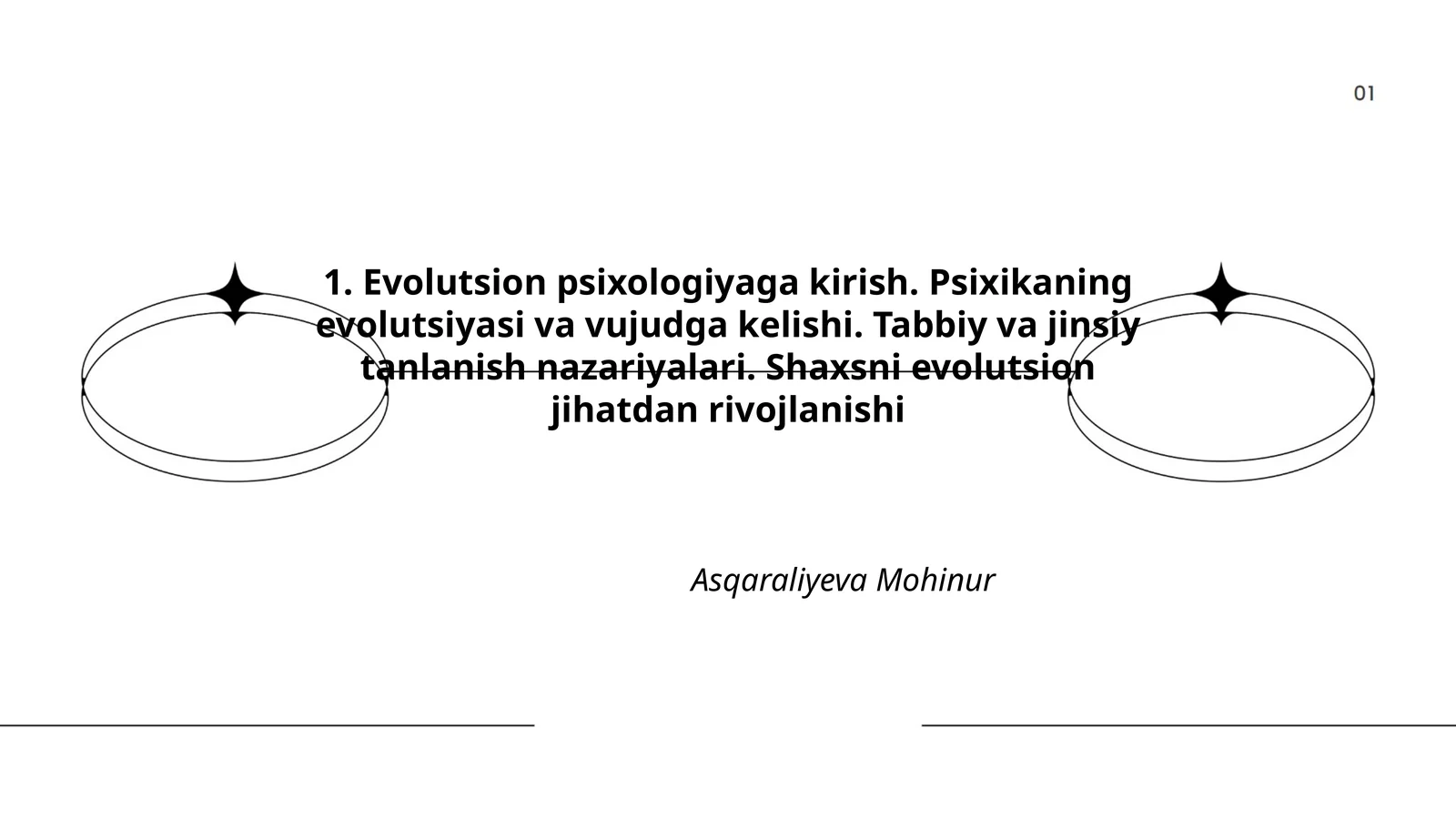 Evolutsion psixologiyaga kirish