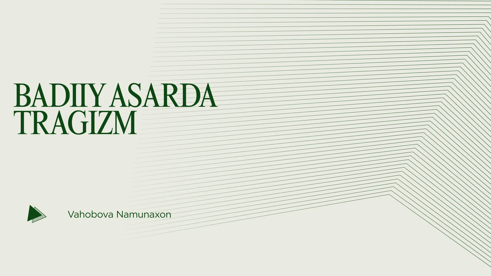 BADIIY ASARDA TRAGIZM