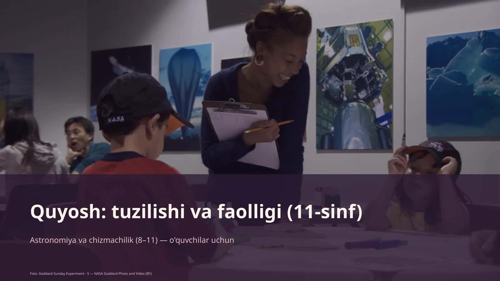 Quyosh: tuzilishi va faolligi (11-sinf)