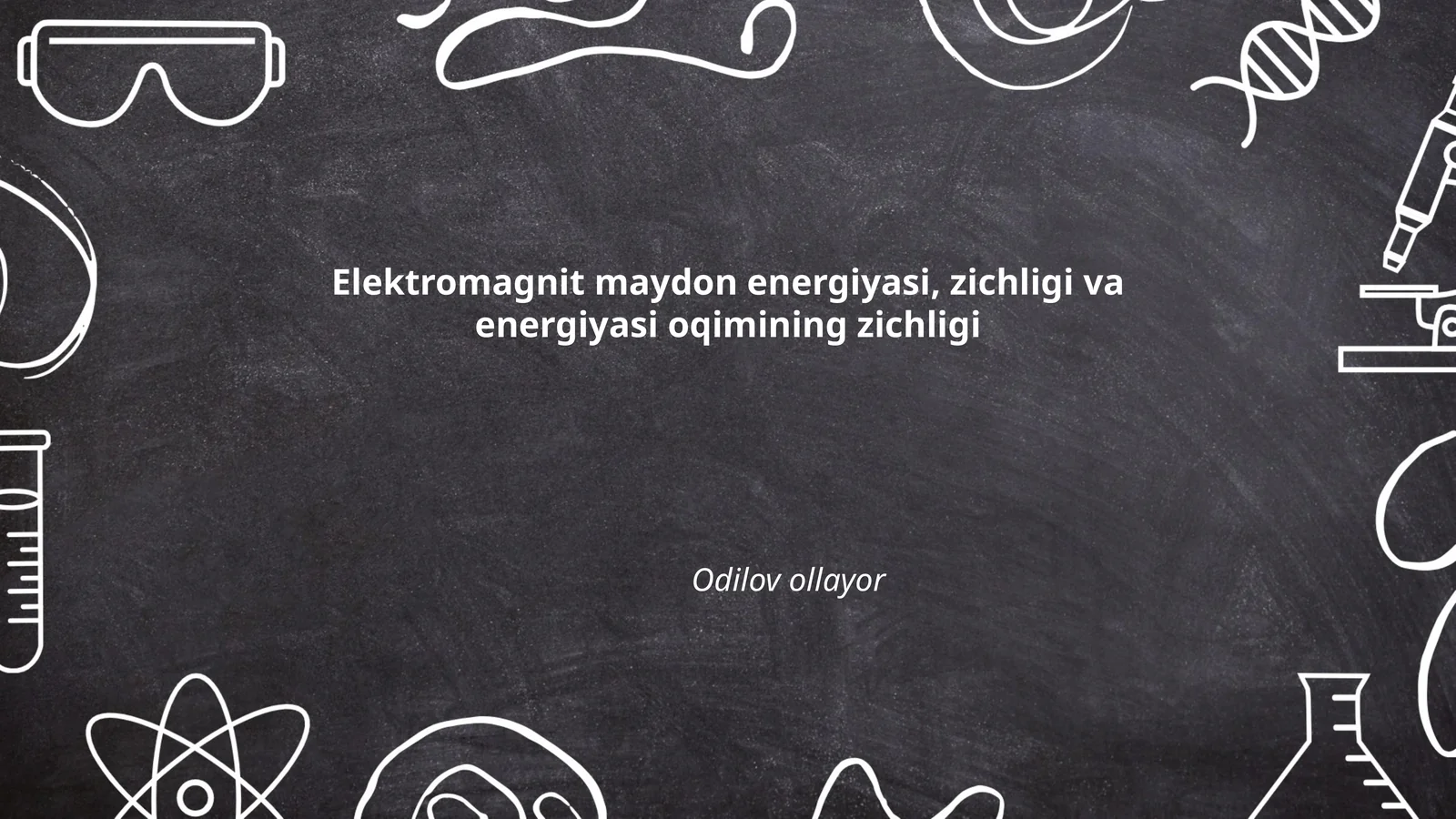Elektromagnit maydon energiyasi