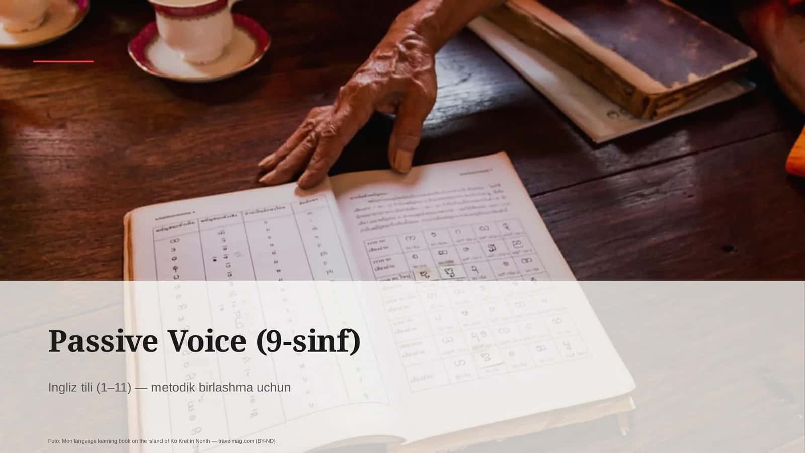 Passive Voice (9-sinf)