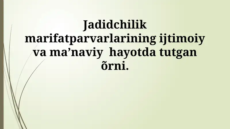 Jadidchilik harakati