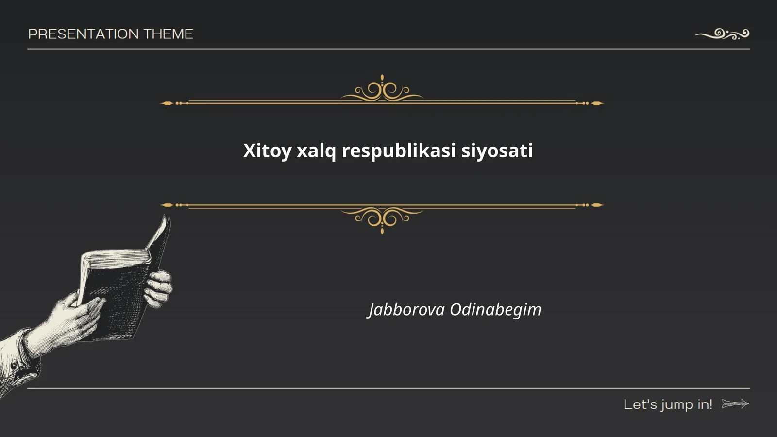 Xitoy xalq respublikasi siyosati