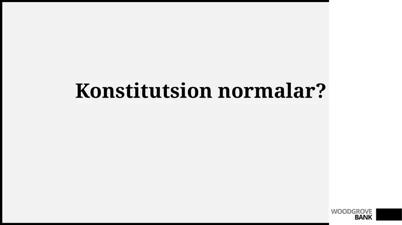 Konstitutsiyaviy normalar