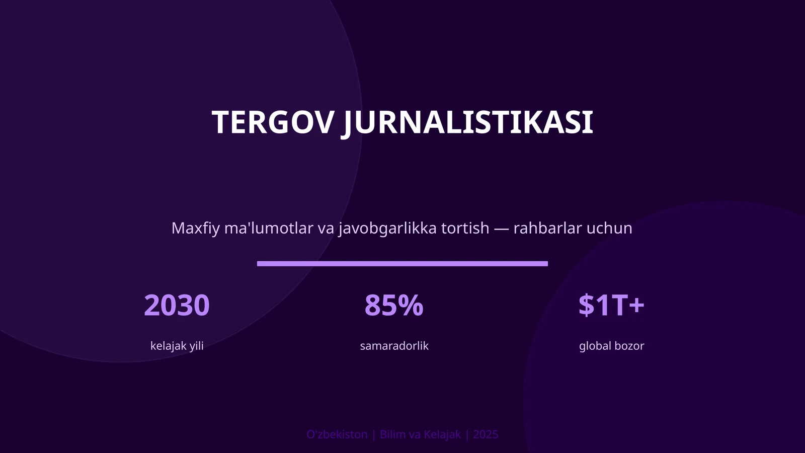 Tergov JURNALISTIKASI
