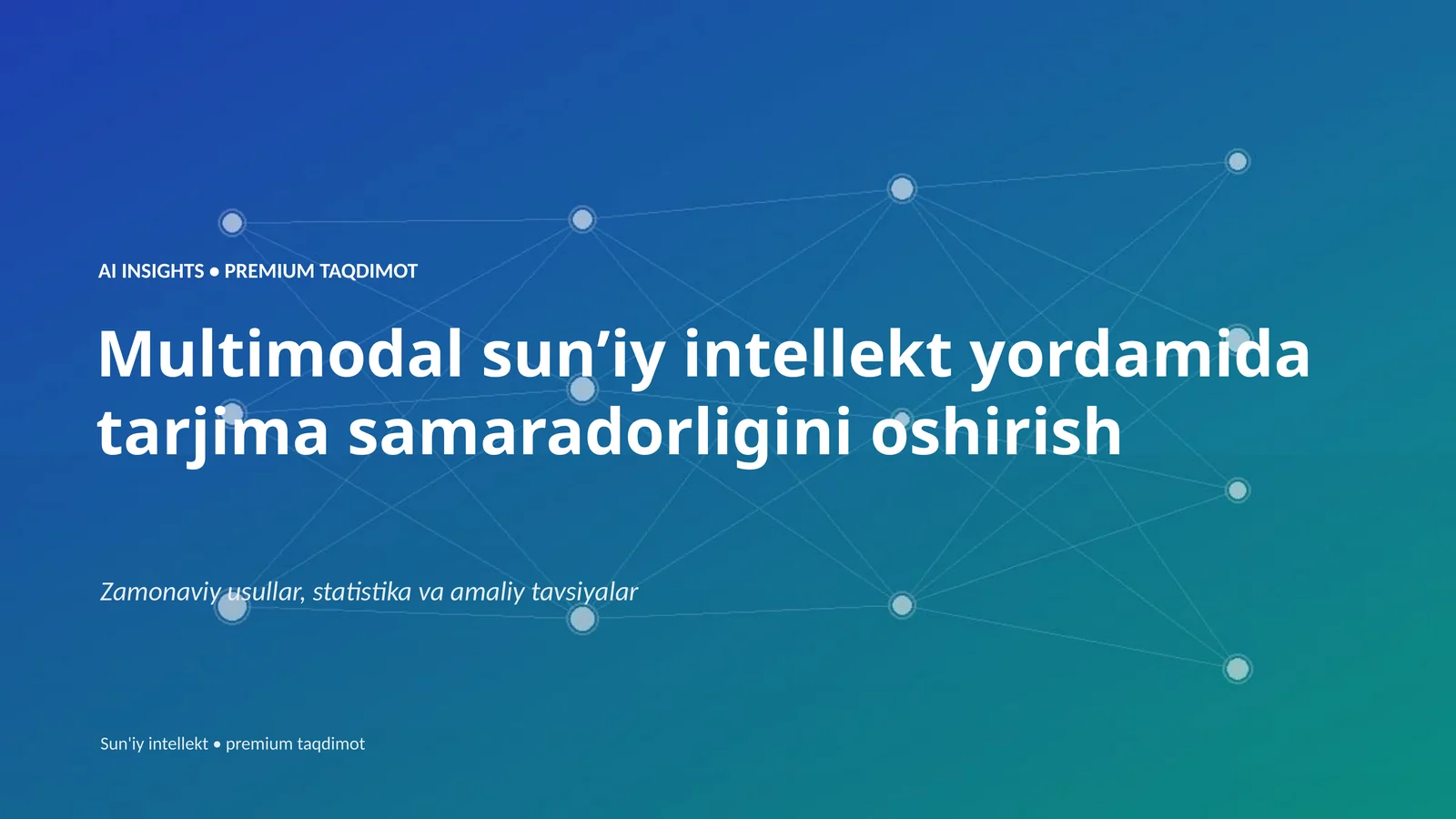 PREMIUM TAQDIMOT