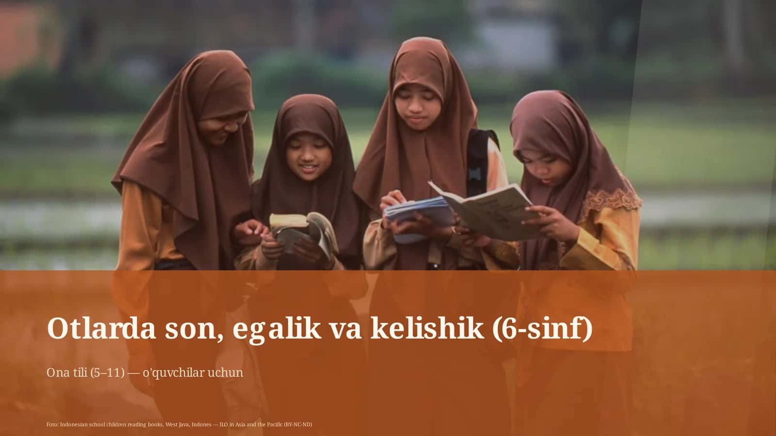 Otlarda son, egalik va kelishik (6-sinf)