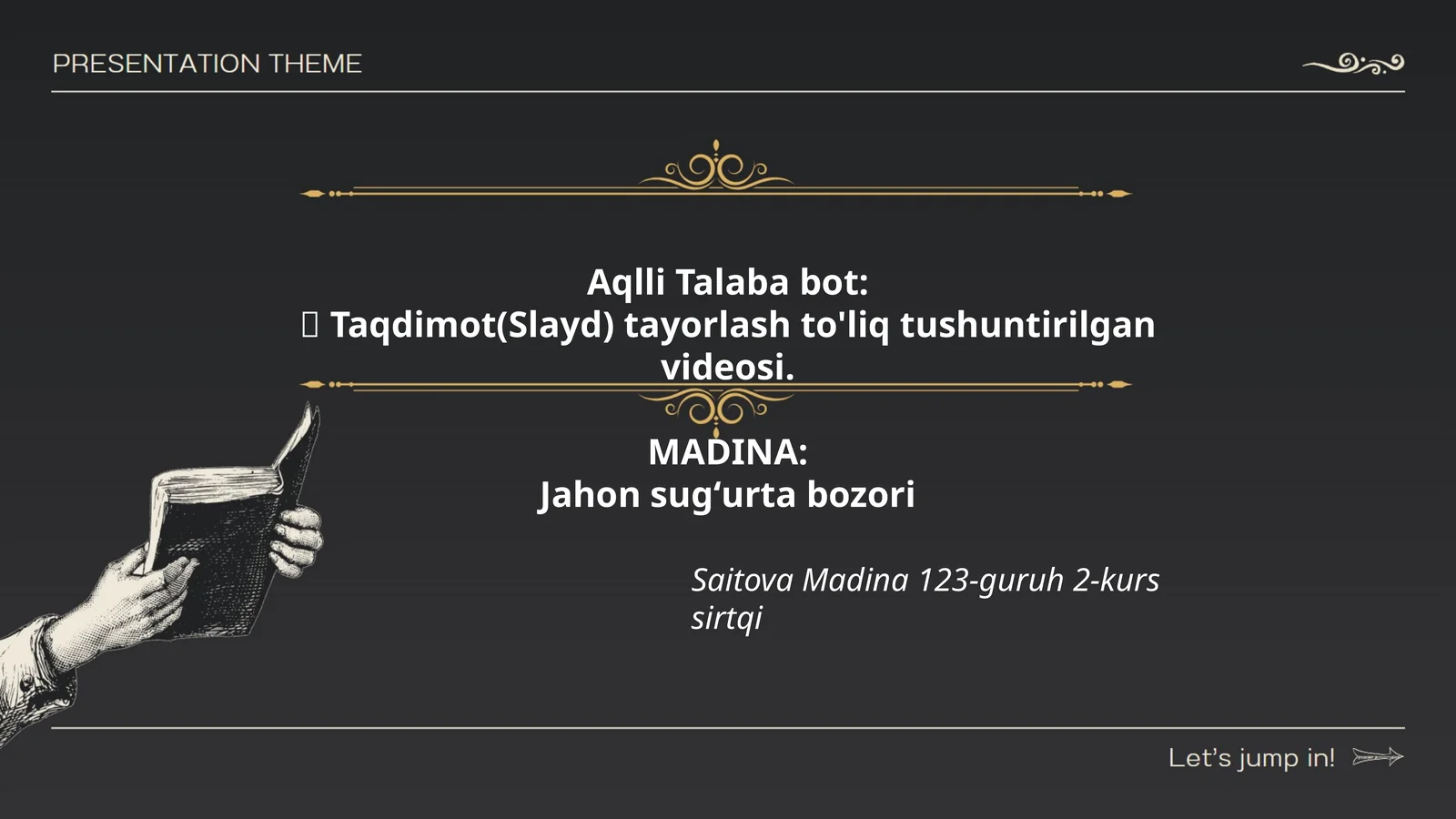 Aqlli Talaba bot