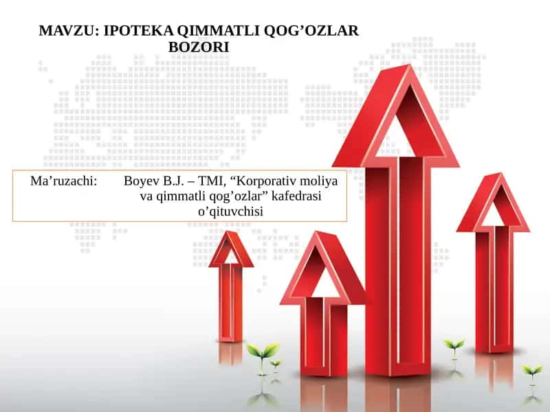 IPOTEKA QIMMATLI QOG’OZLAR BOZORI
