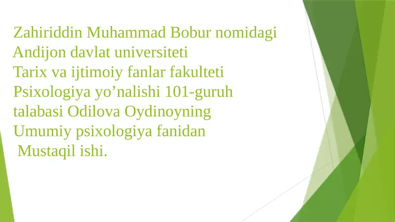Psixologiya va falsafada ong muammosi