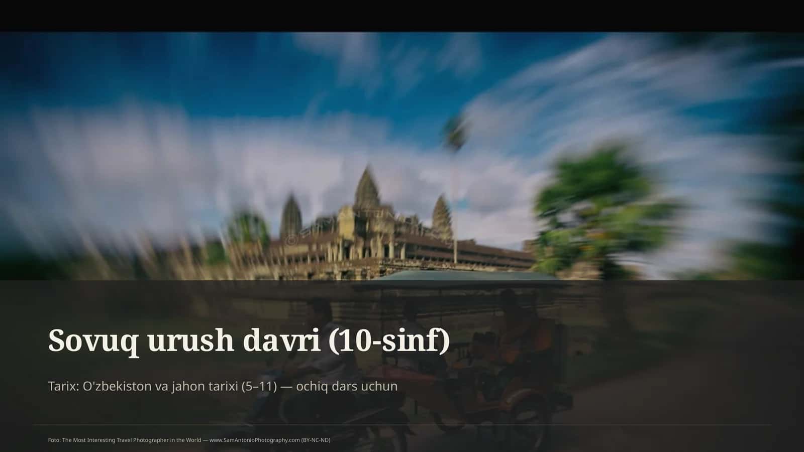 Sovuq urush davri (10-sinf)