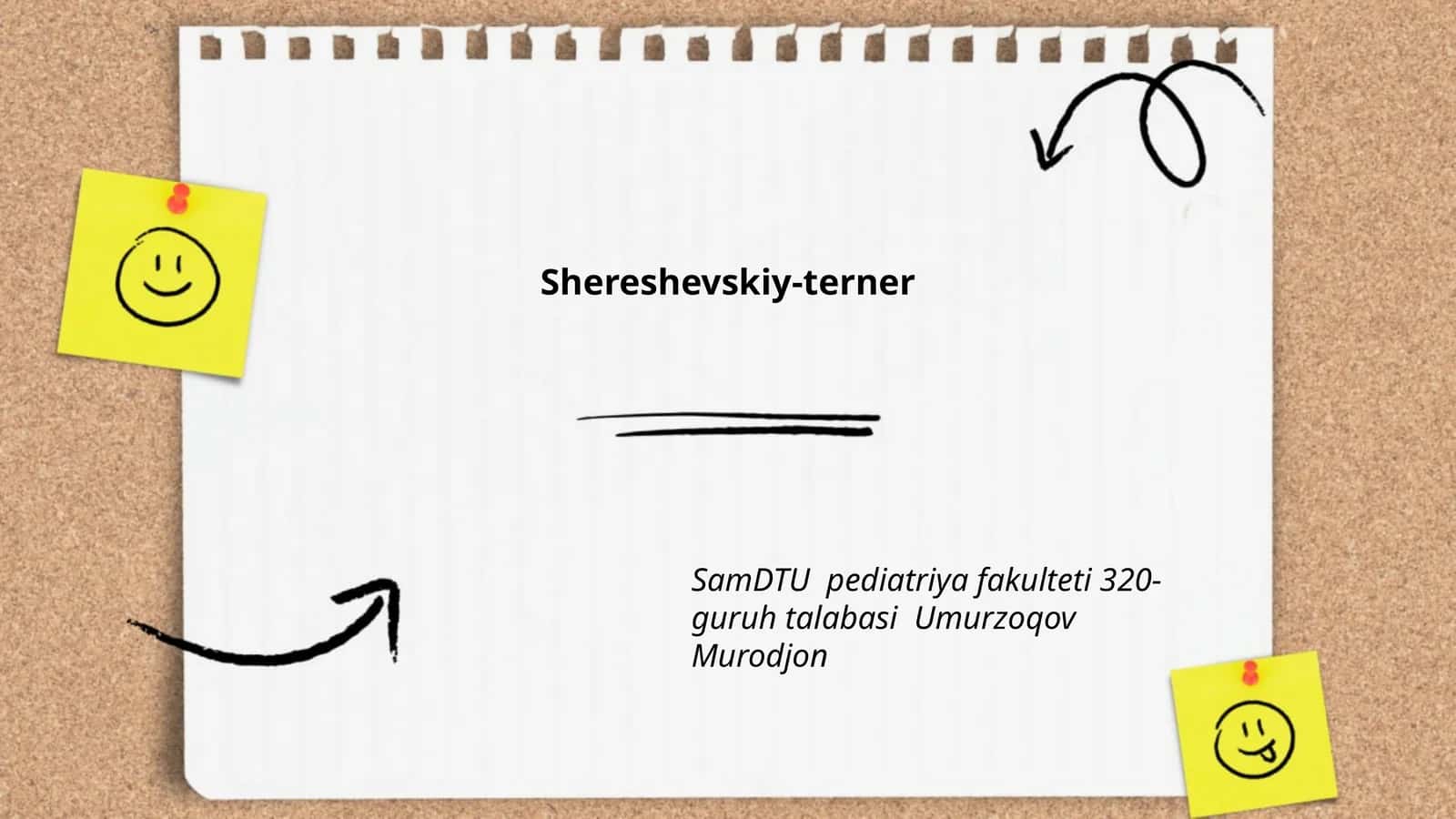 Shereshevskiy‐terner