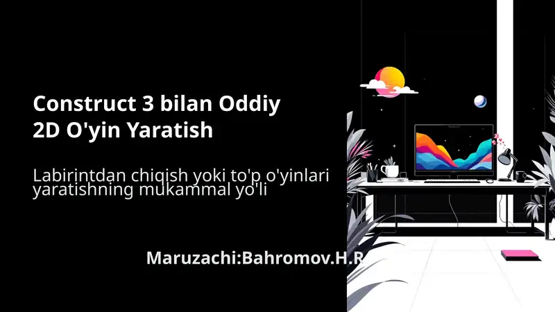 Construct-3-bilan-Oddiy-2D-Oyin-Yaratish