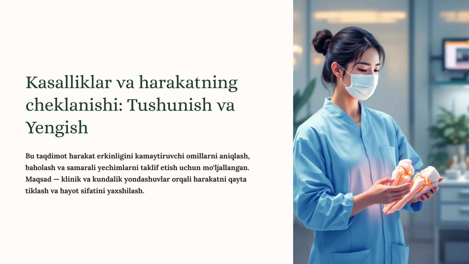 Kasalliklar va harakatning cheklanishi: Tushunish va Yengish