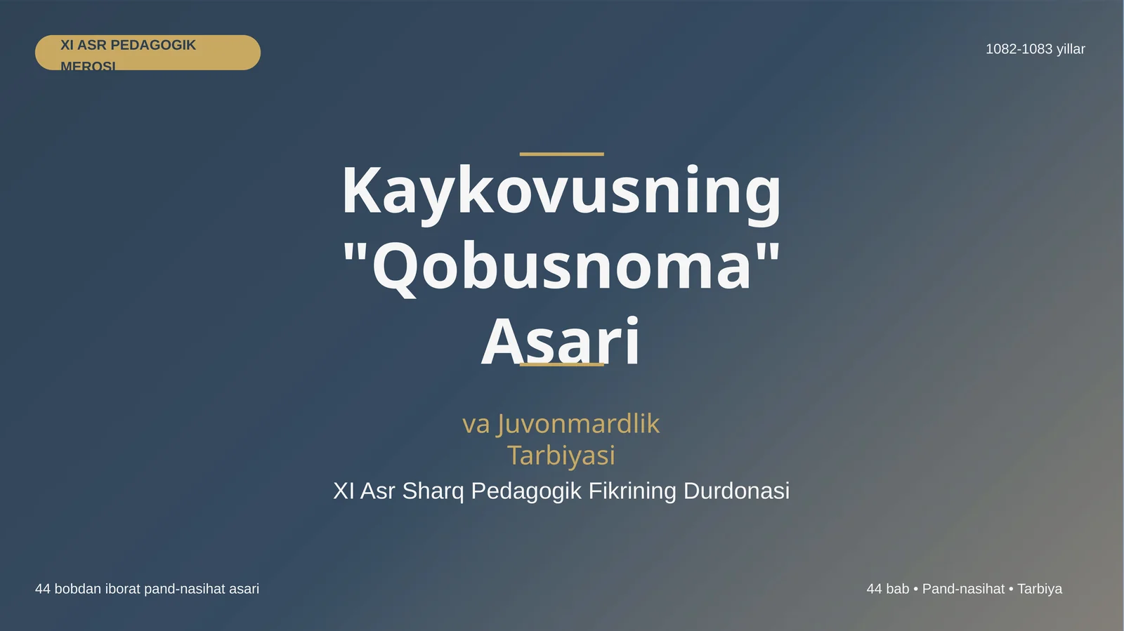 XI ASR PEDAGOGIK MEROSI