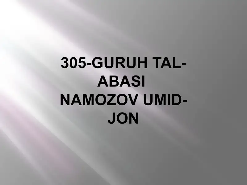 Chiniqtirish va Organizmning Oʻzgarishi