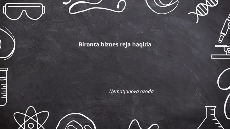 Biznes reja haqida
