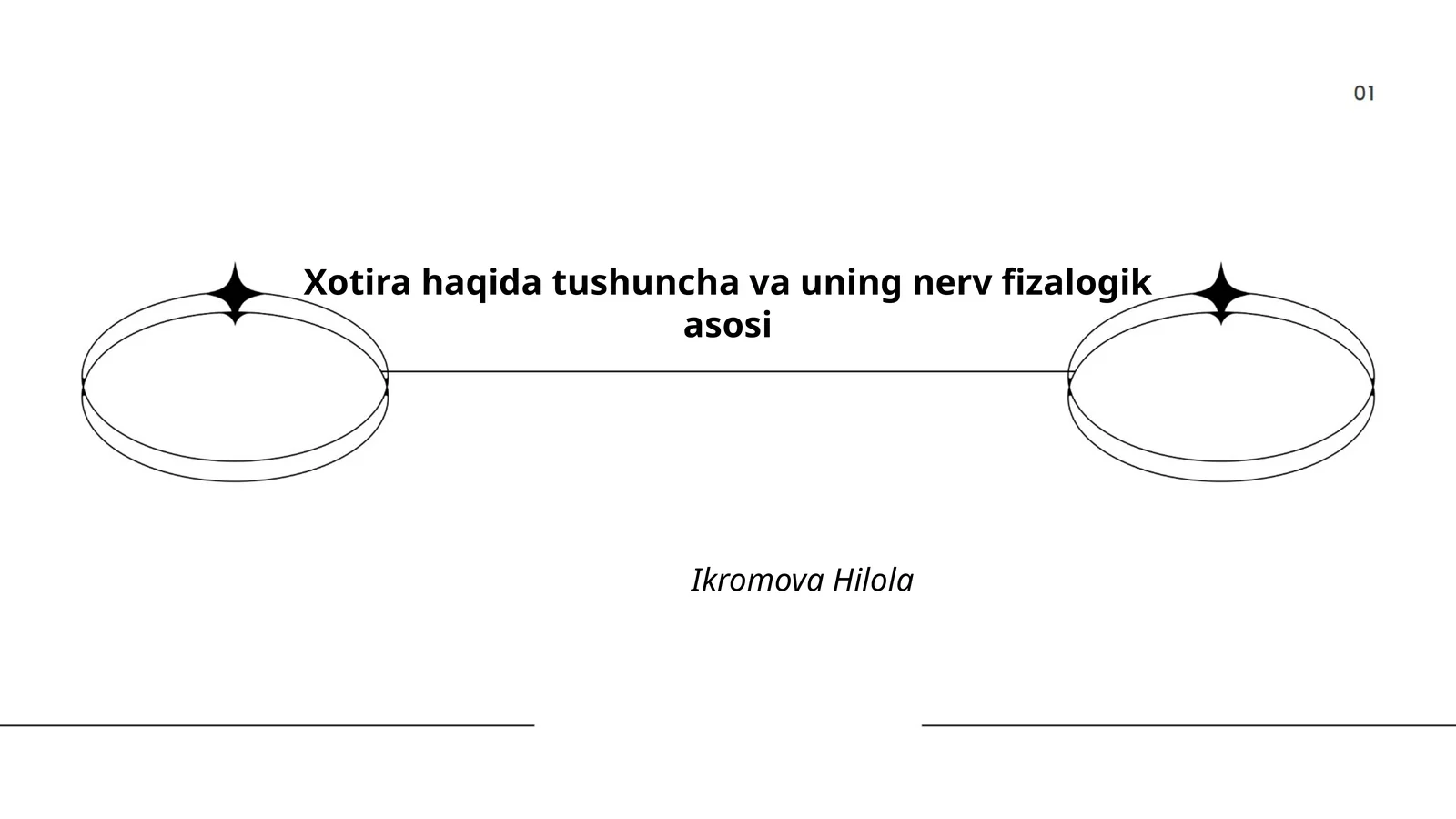 Xotira haqida tushuncha va uning nerv fizalogik asosi