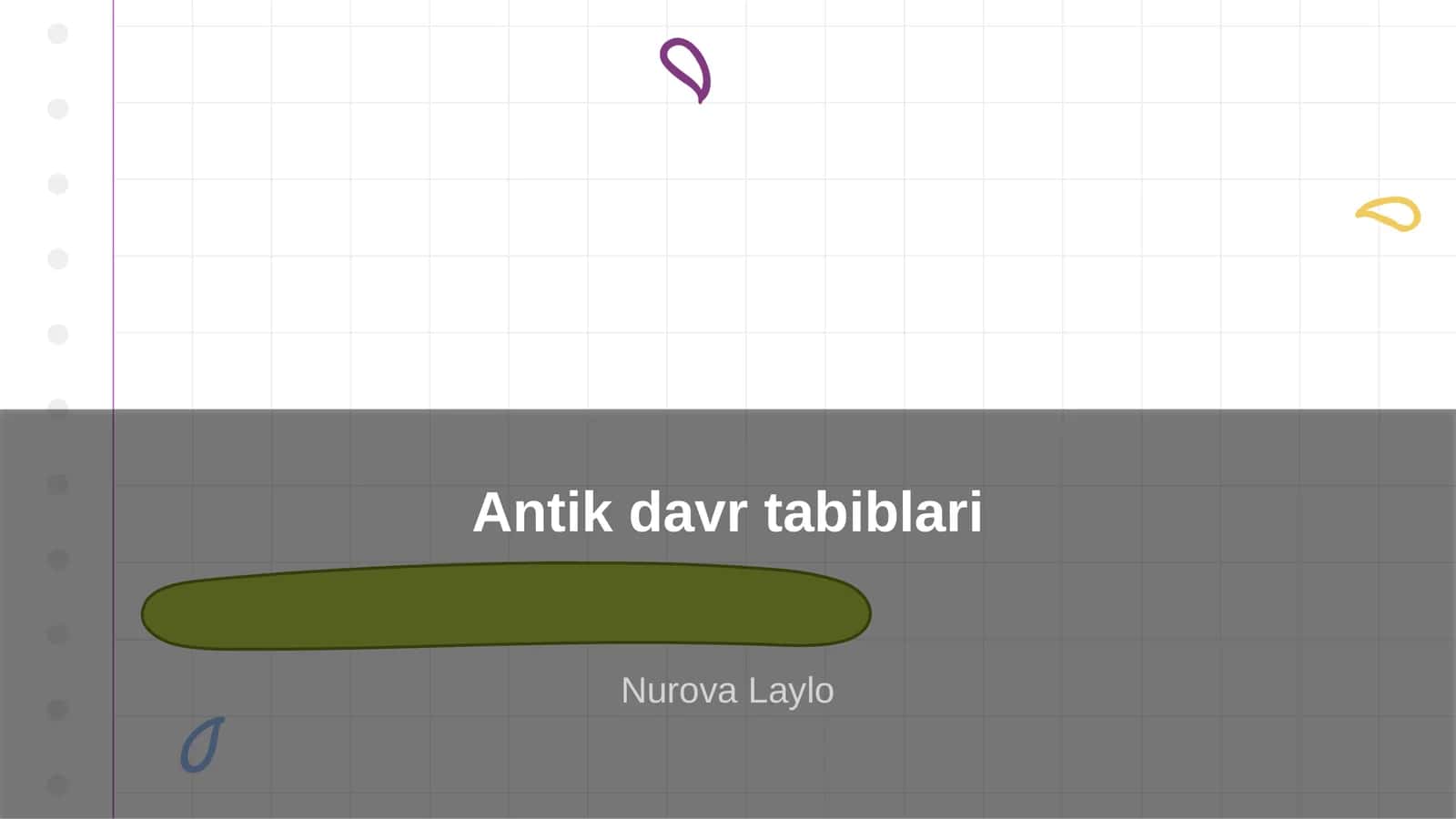 Antik davr tabiblari