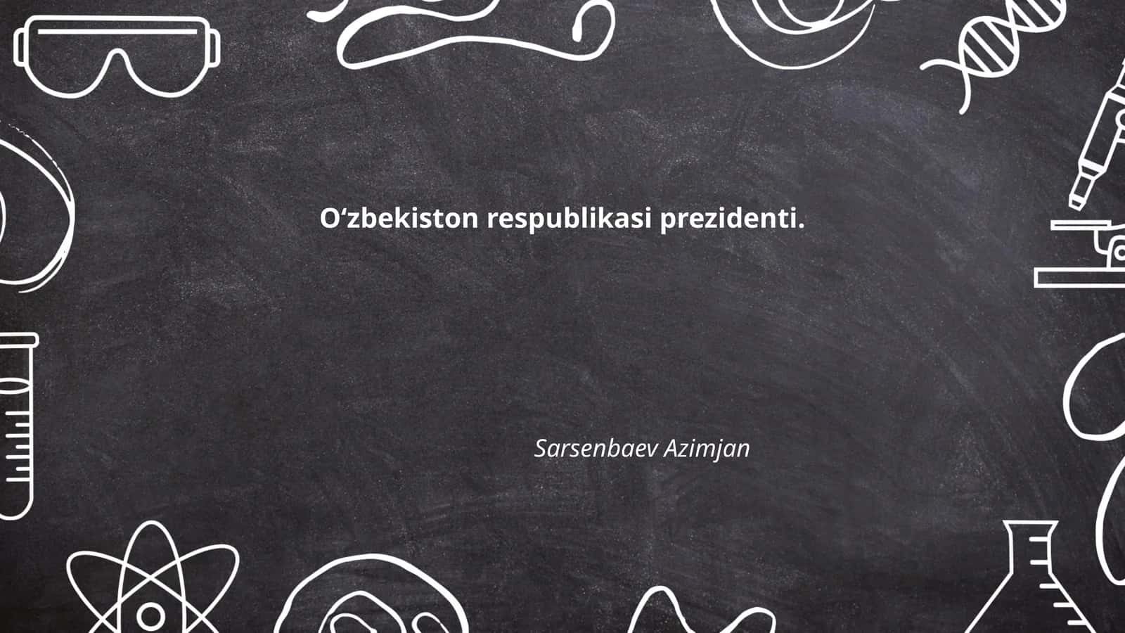 Oʻzbekiston Respublikasi Prezidenti saylovlari