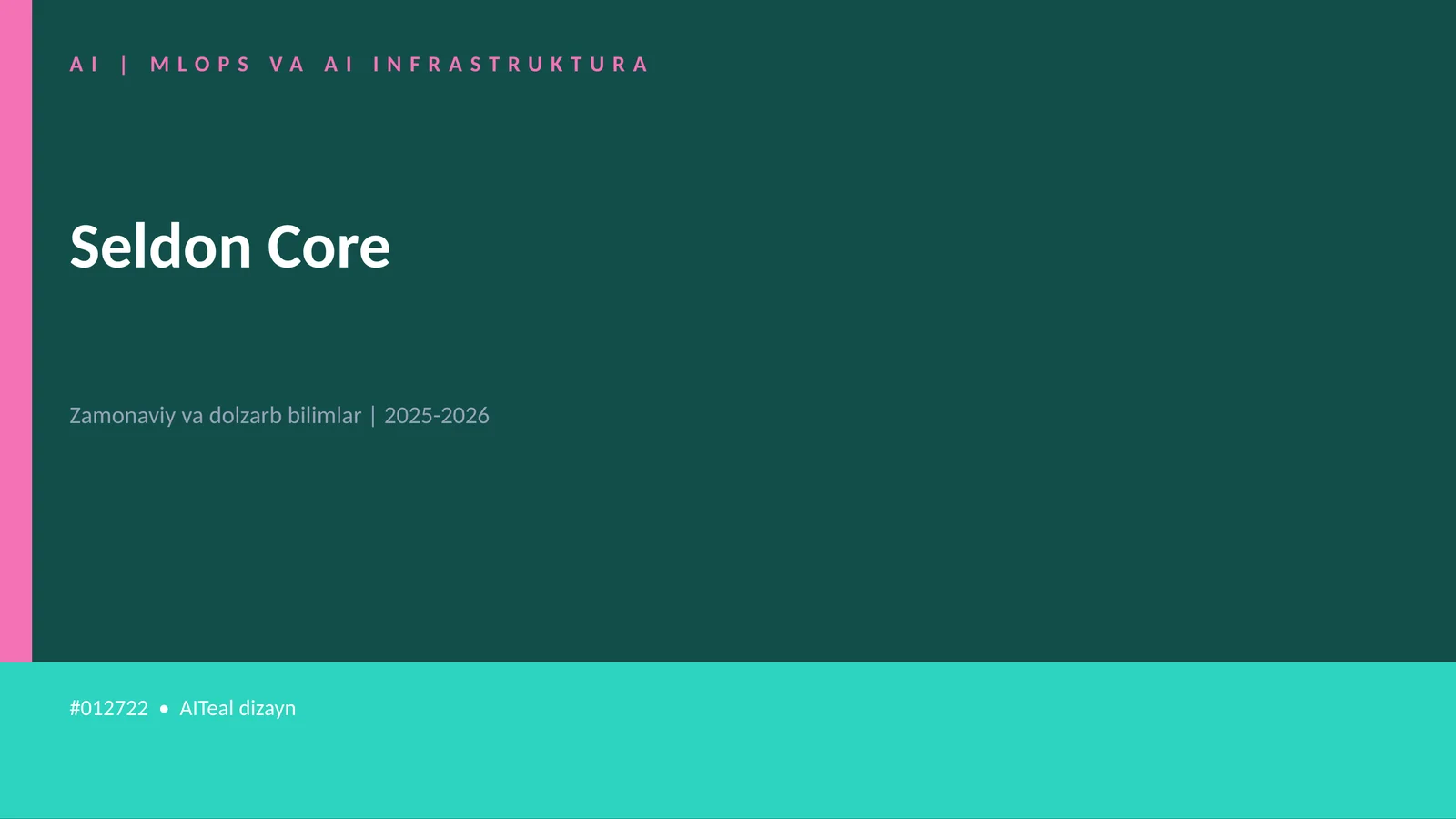 MLOPS VA AI INFRASTRUKTURA
