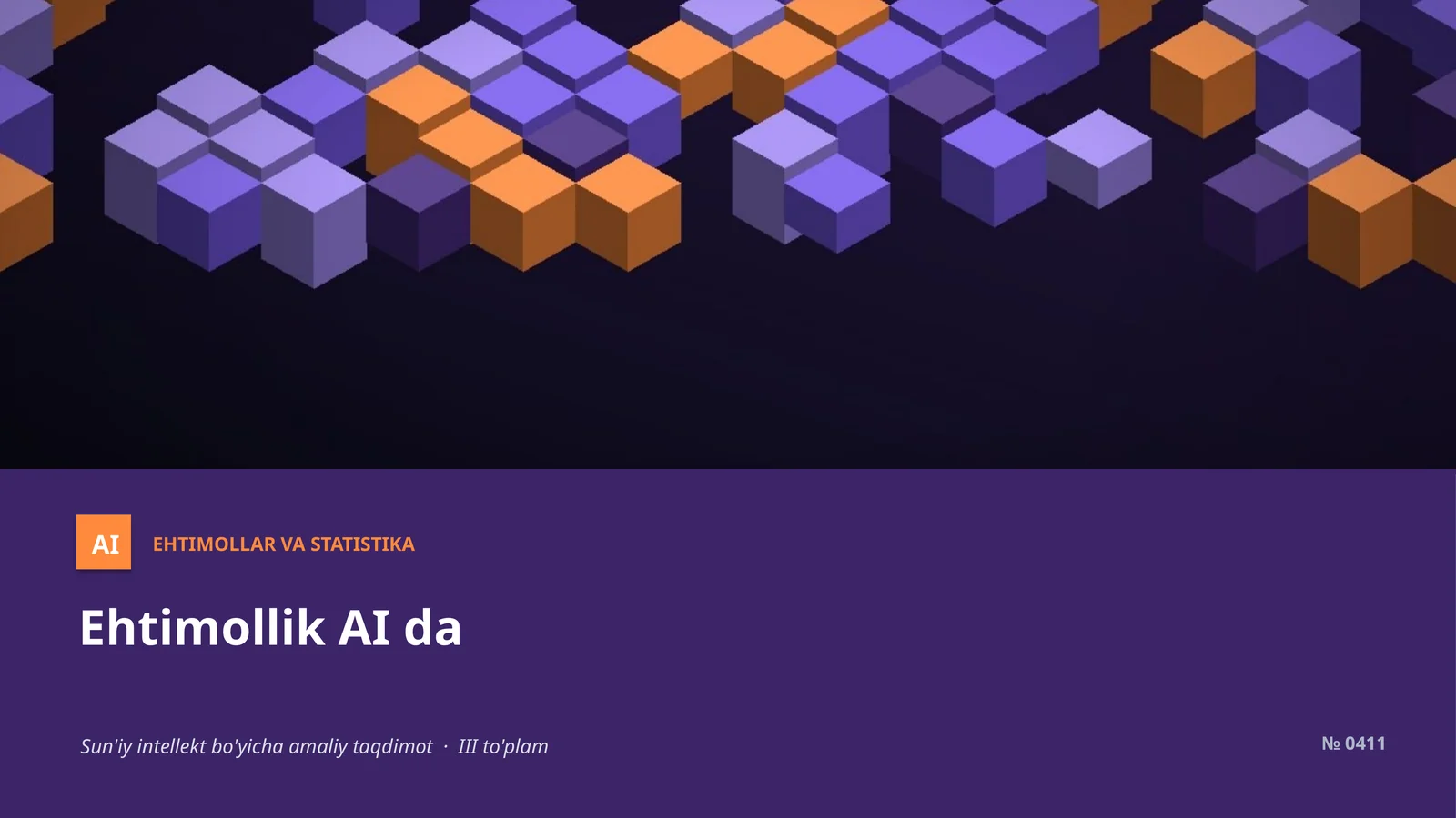 Ehtimollar va statistika