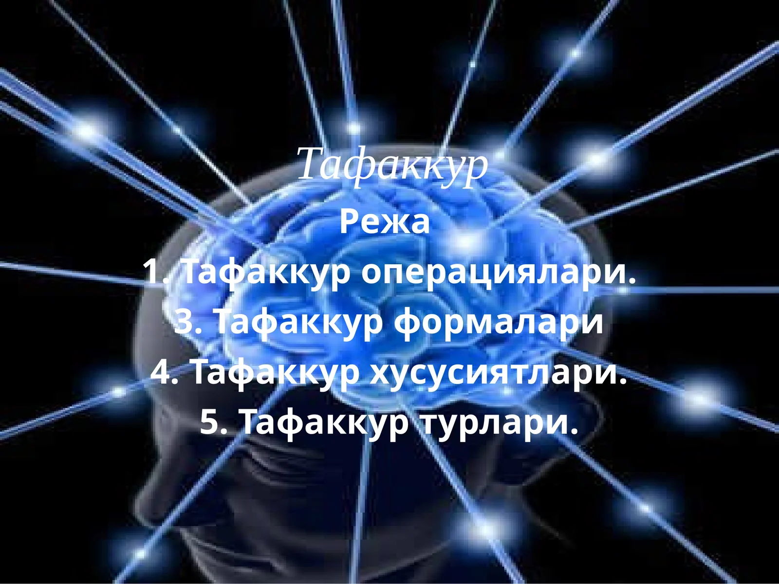Тафаккур