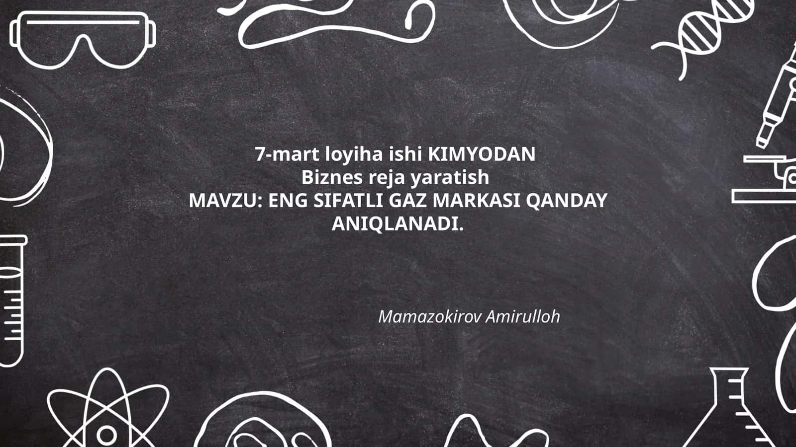 ENG SIFATLI GAZ MARKASI QANDAY ANIQLANADI