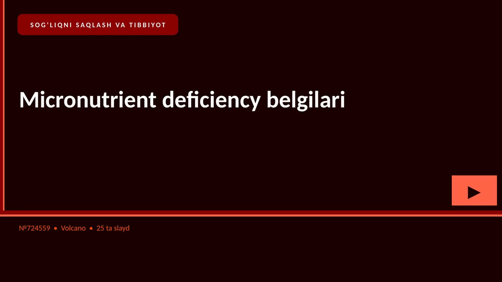 Micronutrient deficiency belgilari