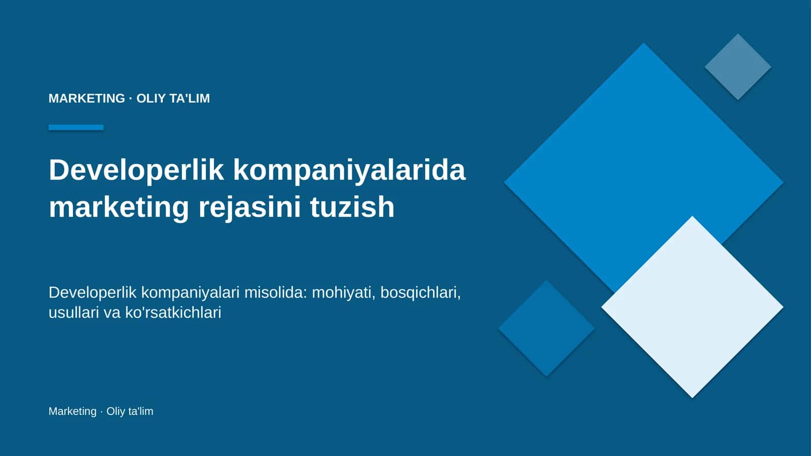 developerlik kompaniyalarida marketing rejasini tuzish 1440