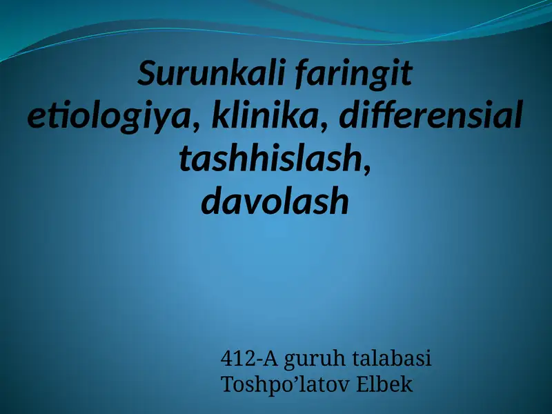 SURUNKALI FARINGIT