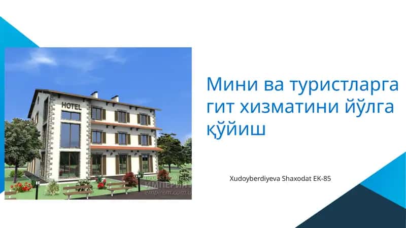 XudoyberdiyevaShaxodatEK-85