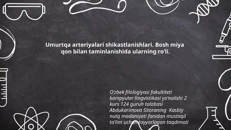 Umurtqa arteriyalari shikastlanishlari