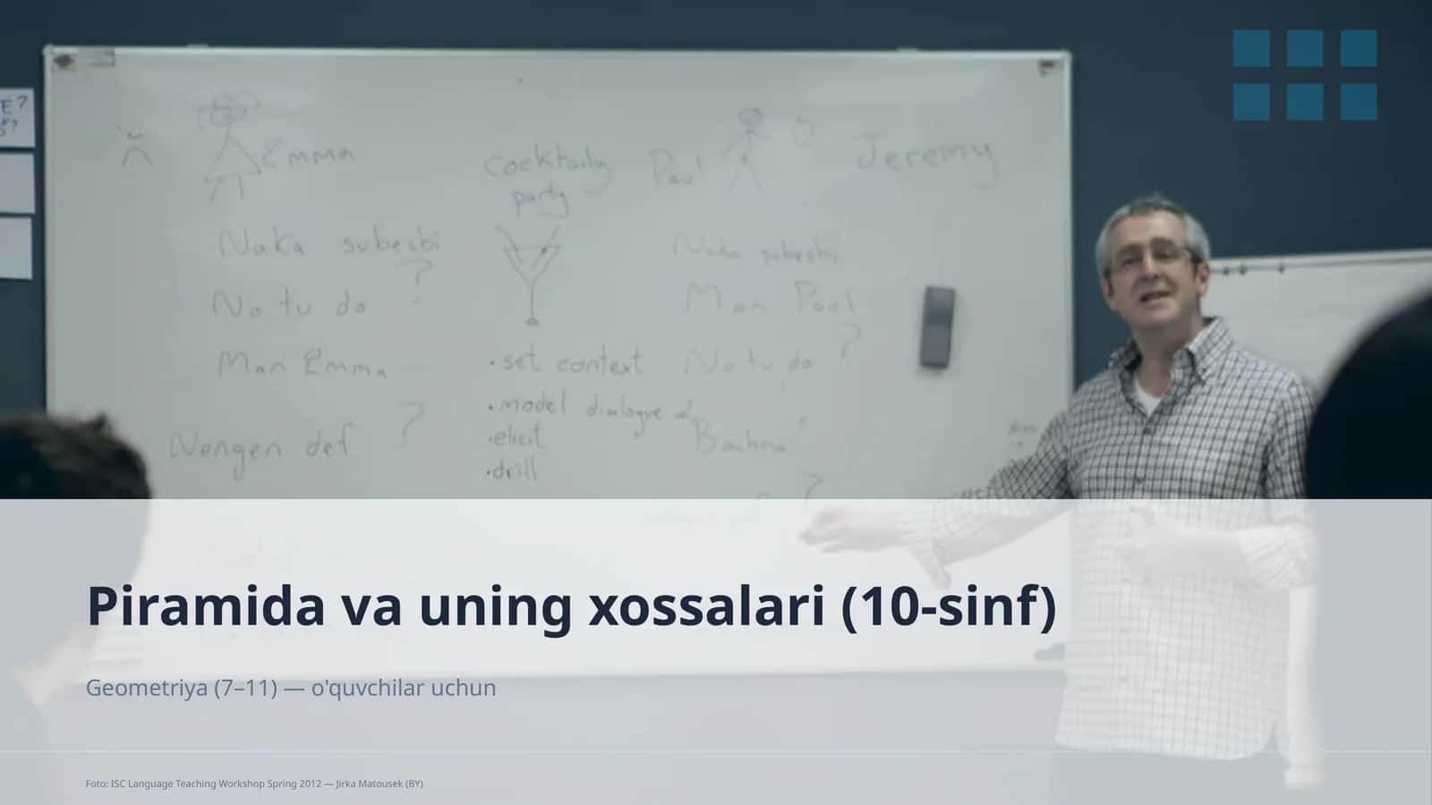 Piramida va uning xossalari (10-sinf)