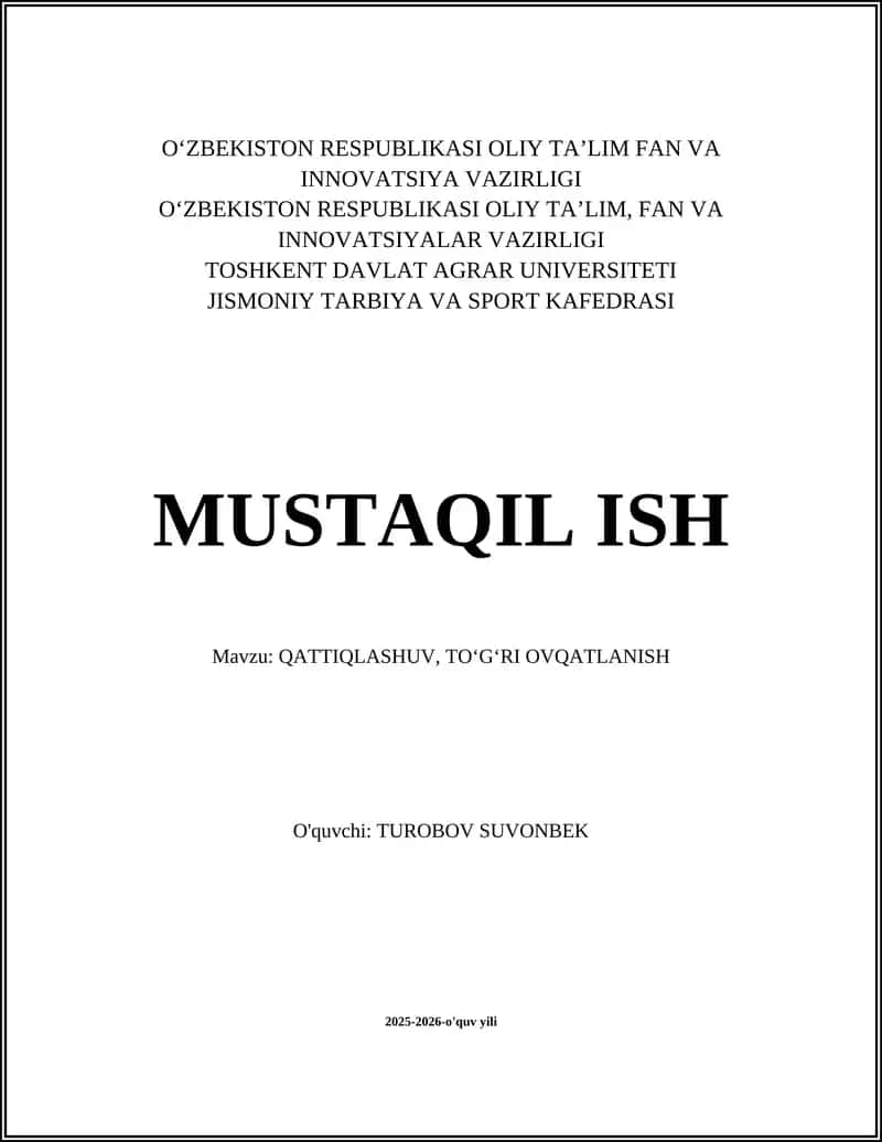Qattiqlashuv, To'g'ri ovqatlanish