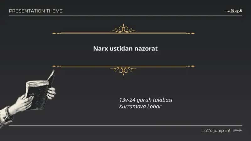 Narx ustidan nazorat