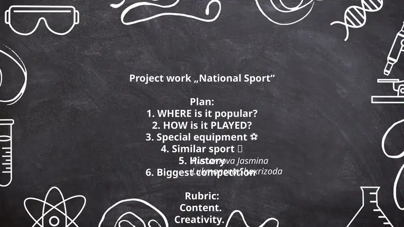 Project work „National Sport“