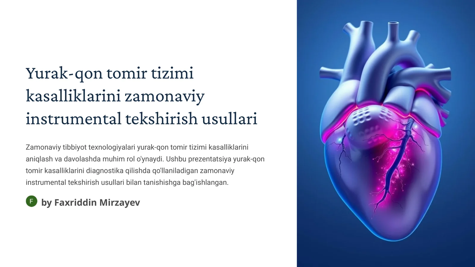 Elektrokardiografiya (EKG): Asoslari va qo'llanilishi
